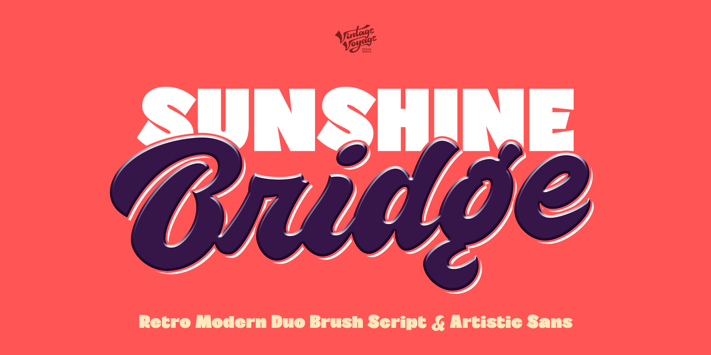 폰트 VVDS Sunshine Bridge